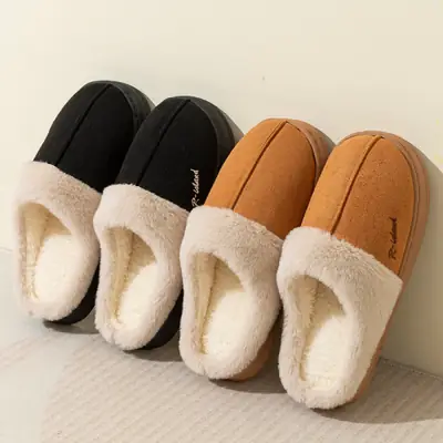 New 2024 Velvet Warm Slippers for Women & Men