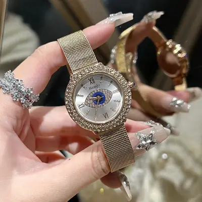 Women's Light Luxury Waterproof Diamond Watch