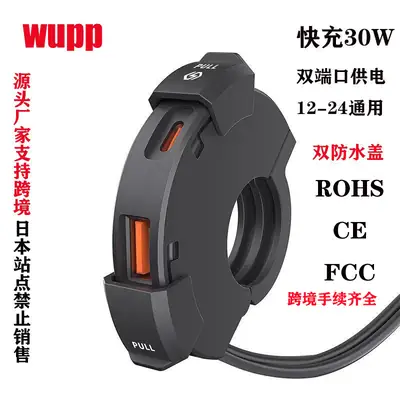 Waterproof 30W USB Charger for Motorcycle Car