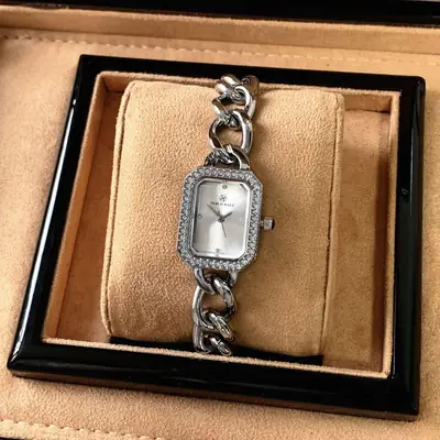 Gold Plated Women's Water Resistant Bracelet Watch