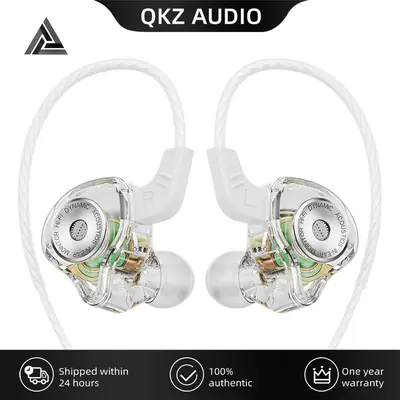 QKZ Audio Wireless In-Ear Headphones with RGB Light