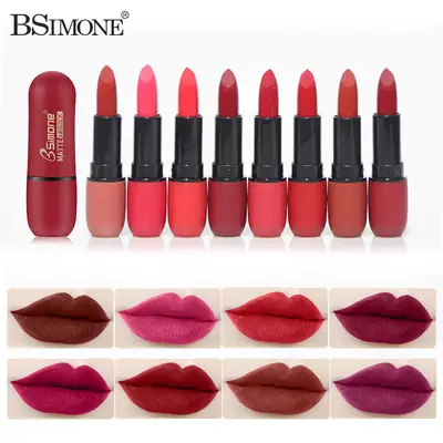 Purplish Red Matte Lipstick 08