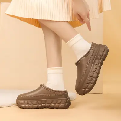 Women's Cotton Slippers Thick Bottom All Season