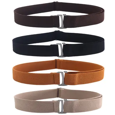 Adjustable Elastic Belt for Men Women Navy All Match