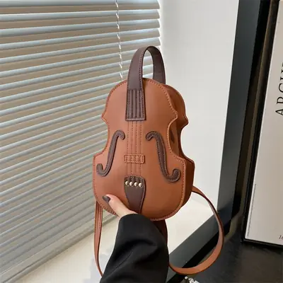Women's Creative Violin Bag 2024 All Colors Shoulder Crossbody