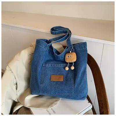 Silver Korean Style Shoulder Bag 2024