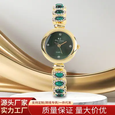 Popular Foreign Trade Item: Women's Watch with Diamonds, Light Luxury Jewelry Bracelet Watch, Fashionable Full Diamond Women's Student Bracelet Wristwatch