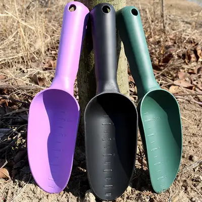 Thickened plastic shovel fleshy soil shovel cat litter shovel balcony vegetable digging shovel gardening flower loosening tool