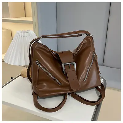 Autumn Winter Vintage Large Capacity Women's Tote Bag