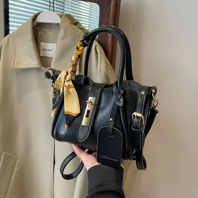 Retro Maillard Texture Handbag Women 2025 New Fashion
