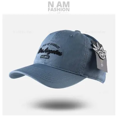 Korean Letter Embroidered Black Baseball Cap for Men Women