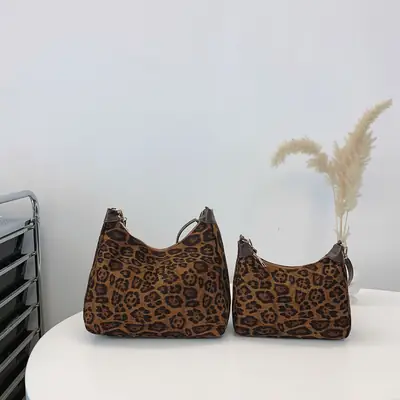Leopard Print Shoulder Bag Women's Fashion Bag