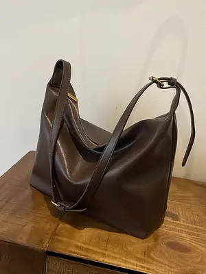 Large Capacity Women's Bag Retro 2024 Shoulder Crossbody Commuter
