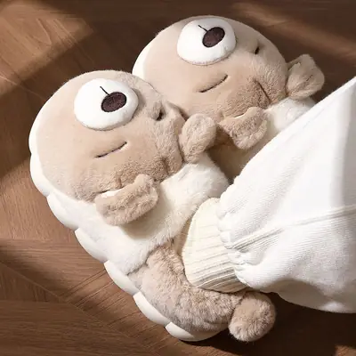 Cute Bear Moon Slippers for Pregnant Women 2024