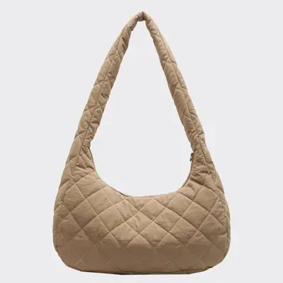 Nylon Quilted Clouds Bag Large Capacity Women