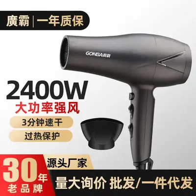 Gongnaim Hair Dryer White Rose Gold 360°