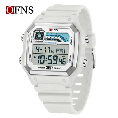 OFNS Digital Analog Watch for Men Navy Blue