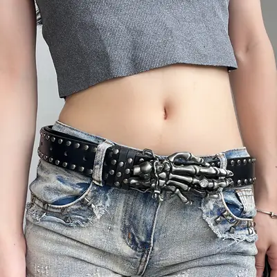 Diablo Devil Hand Claw Belt for Men Women