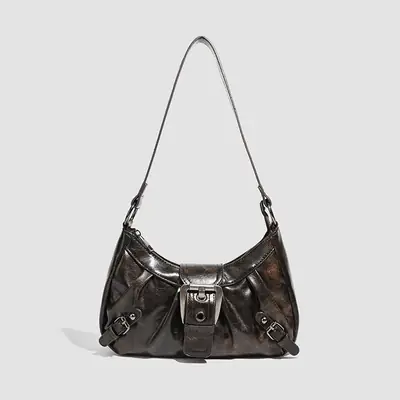 Black Korean Niche Women's Shoulder Bag 2026