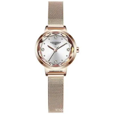 Women's Swiss Import Mechanical Watch Rose Gold 24mm