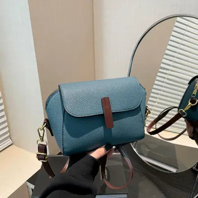 2024 Winter Crossbody Bag Black Korean Style