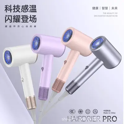 2000W High Power Hair Dryer with Blue Light & Fast Drying