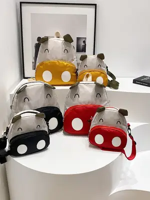 Cute Pig Design Backpack for Girls Students