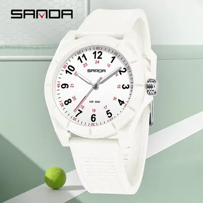 Kids Sports Quartz Watch for Men Women Waterproof Korean Version