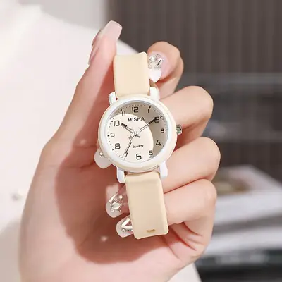 Camellia Women's Green Watch Light Luxury Mori
