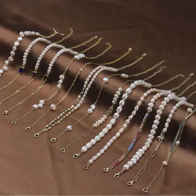 Shangda New S925 Sterling Silver Pearl Bracelet