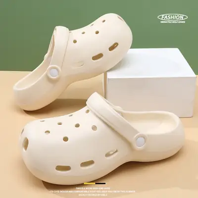 Women Breathable Non-Slip Slippers Black Summer