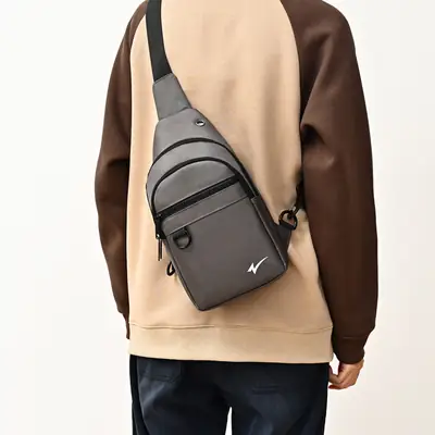 Men's Navy Blue Crossbody Shoulder Bag 2026