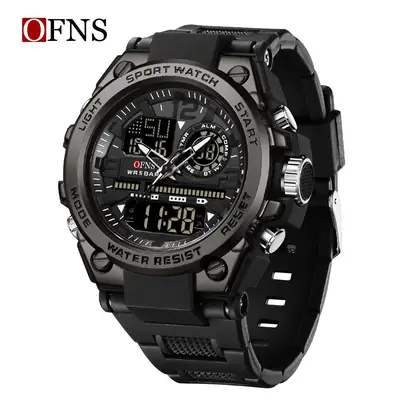 Men's Luminous Waterproof Sports Watch with Alarm Clock