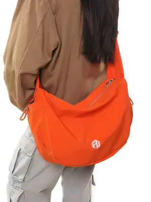 Large Capacity Crossbody Bag for Women Men Lightweight Street Trendy