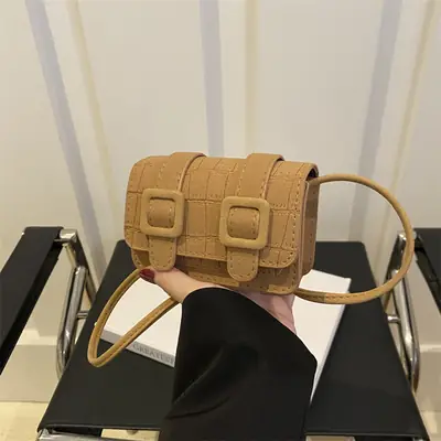 Retro 2024 Women's Crossbody Shoulder Bag Brown
