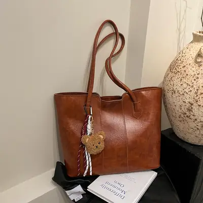 Women's Korean Fashion Tote Bag Large Capacity 2024
