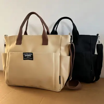 Canvas Crossbody Bag Female Student Large Capacity Shoulder Bag
