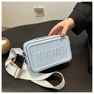 Winter New Letter Printed Shoulder Bag 2024