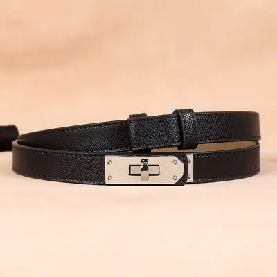 Women's High-end Genuine Leather Belt with Dress Seal