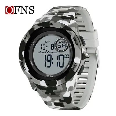 OFNS Military Camouflage Digital Watch for Teens