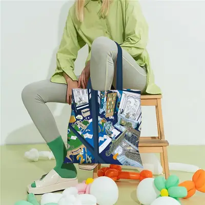Mystery Korean Style Canvas Bag Large Capacity