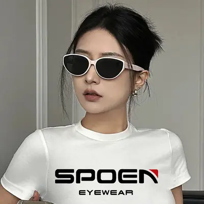 Retro Cat-Eye Sunglasses for Women Anti-UV Protection