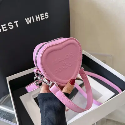 Heart-Shaped Mini Love Bags for Girls Women