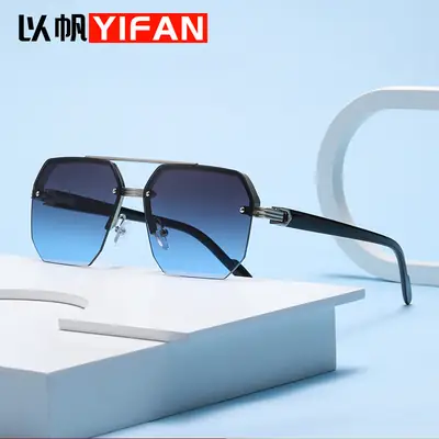 European American Ins Boys Sunglasses Anti-Ultraviolet Half Frame