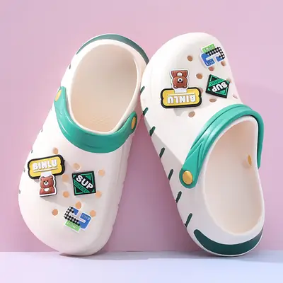 Women's Cartoon Beach Sandals Pink Blue EVA