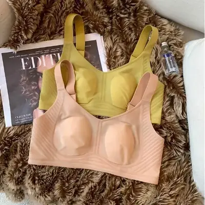 Women's Summer Underwear Large Chest Small Anti-Sagging