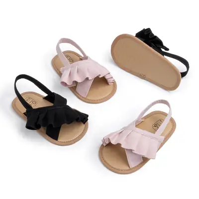 2025 New Spring and Autumn Baby Toddler Shoes Sandals Velcro Breathable Soft Sole Baby Shoes Baby Shoes
