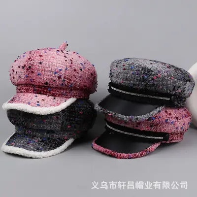 New Wool Painter's Hat for Women Autumn Winter