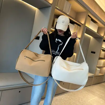 Lightweight Travel Bag New Large Capacity Portable Single Shoulder Storage Bag Printed Logo Sports Fitness Bag