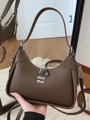 Black Crossbody Bag Women Retro European 2024